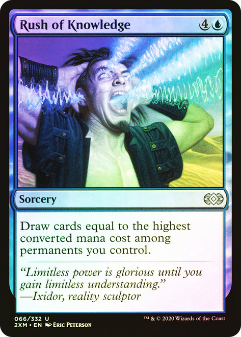 Rush of Knowledge\nDouble Masters\nSingle\nMagic The Gathering
