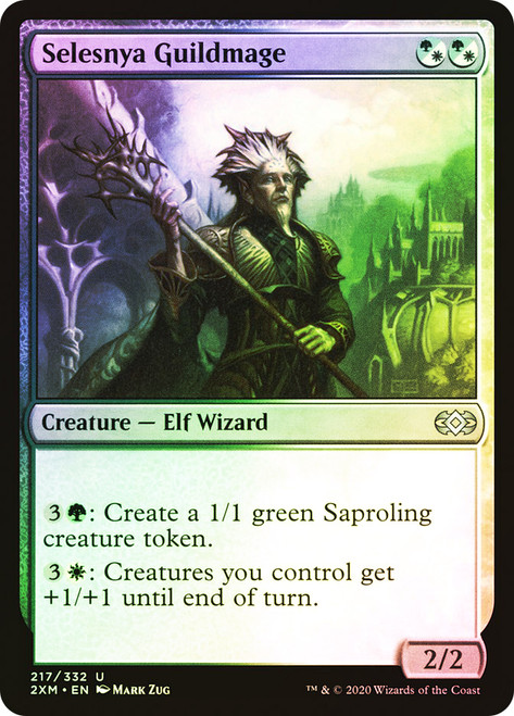 Selesnya Guildmage\nDouble Masters\nSingle\nMagic The Gathering