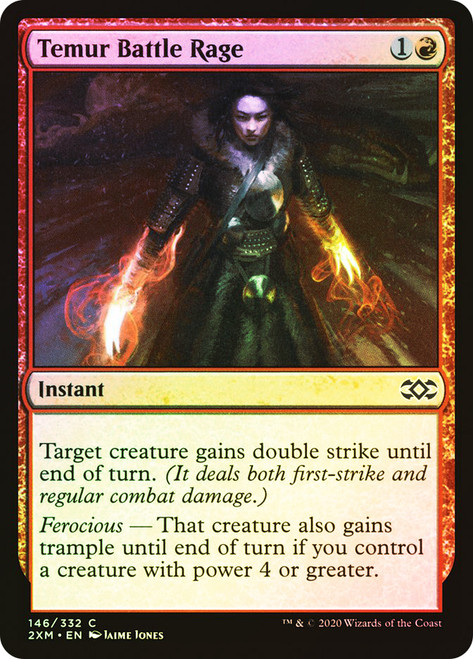 Temur Battle Rage\nDouble Masters\nSingle\nMagic The Gathering