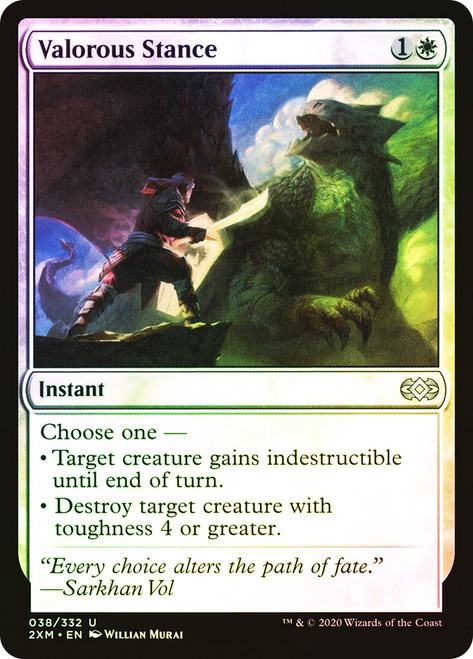 Valorous Stance\nDouble Masters\nSingle\nMagic The Gathering