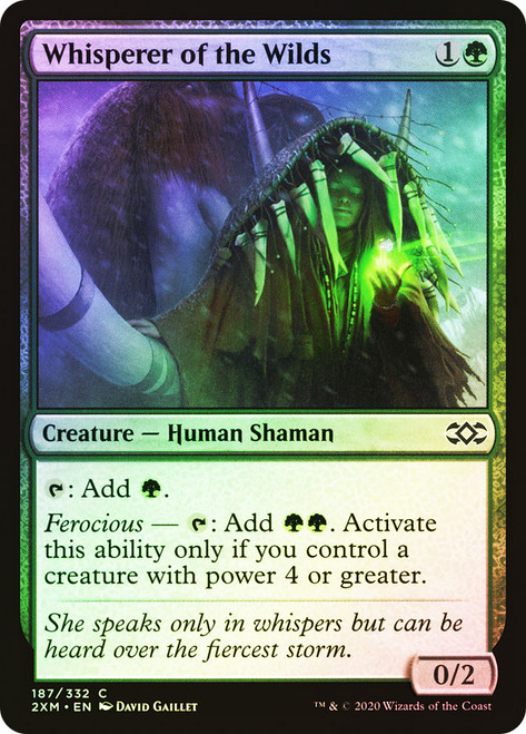 Whisperer of the Wilds\nDouble Masters\nSingle\nMagic The Gathering