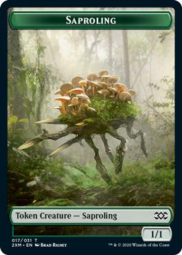 {Saproling Token}\nDouble Masters\nSingle\nMagic The Gathering