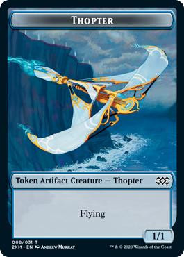 {Thopter Token} (#08)\nDouble Masters\nSingle\nMagic The Gathering