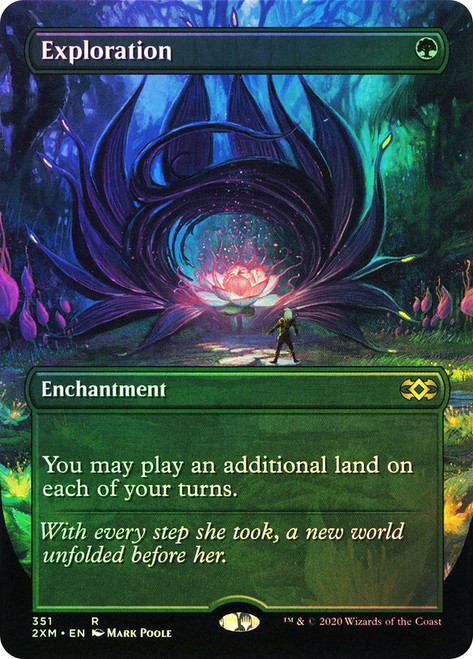 Exploration (Borderless)\nDouble Masters - Variants\nSingle\nMagic The Gathering