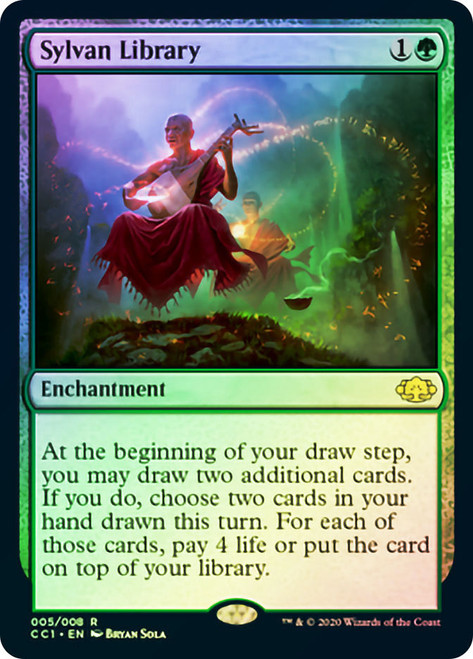 Sylvan Library\nCommander Collection: Green\nSingle\nMagic The Gathering