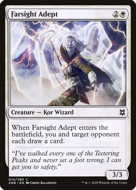 Farsight Adept\nZendikar Rising\nSingle\nMagic The Gathering