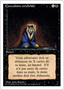 Mind Twist
3rd Edition/Revised - French
Single
Magic The Gathering