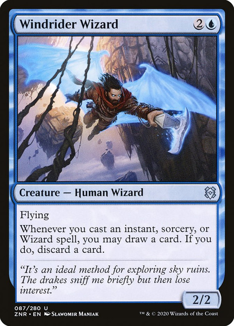 Windrider Wizard | Zendikar Rising | Star City Games