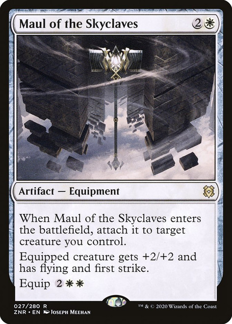 Maul of the Skyclaves\nZendikar Rising\nSingle\nMagic The Gathering