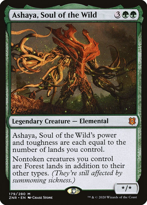 Ashaya, Soul of the Wild\nZendikar Rising\nSingle\nMagic The Gathering