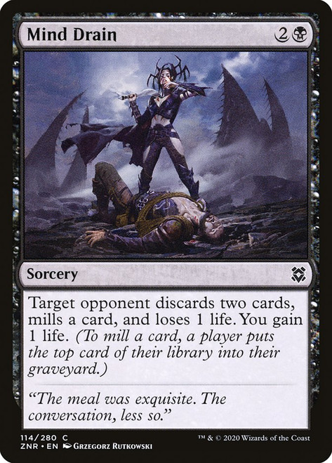 Mind Drain\nZendikar Rising\nSingle\nMagic The Gathering