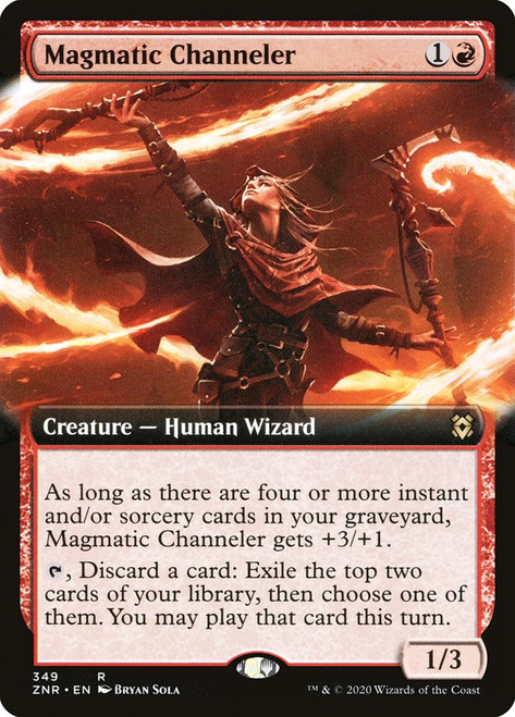 Magmatic Channeler (Extended Art)\nZendikar Rising - Variants\nSingle\nMagic The Gathering