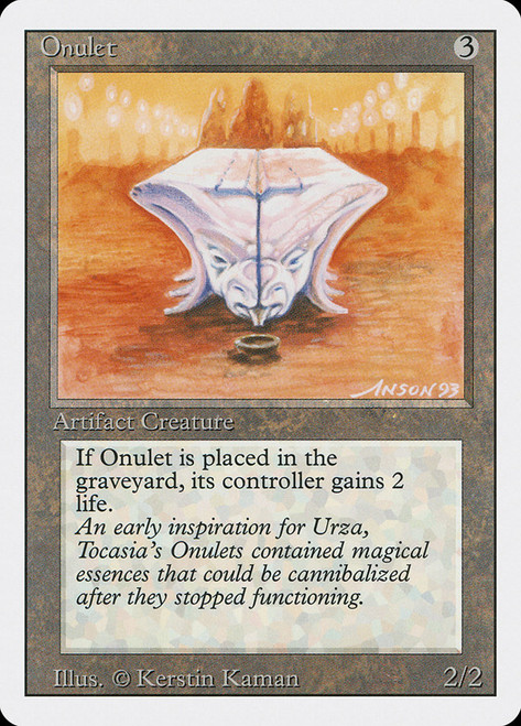 Onulet\n3rd Edition/Revised\nSingle\nMagic The Gathering