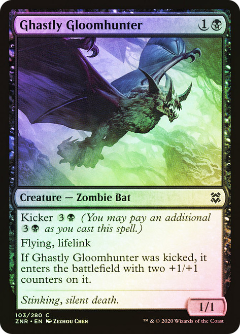 Ghastly Gloomhunter\nZendikar Rising\nSingle\nMagic The Gathering