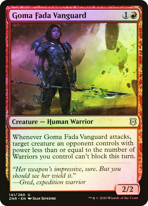 Goma Fada Vanguard\nZendikar Rising\nSingle\nMagic The Gathering