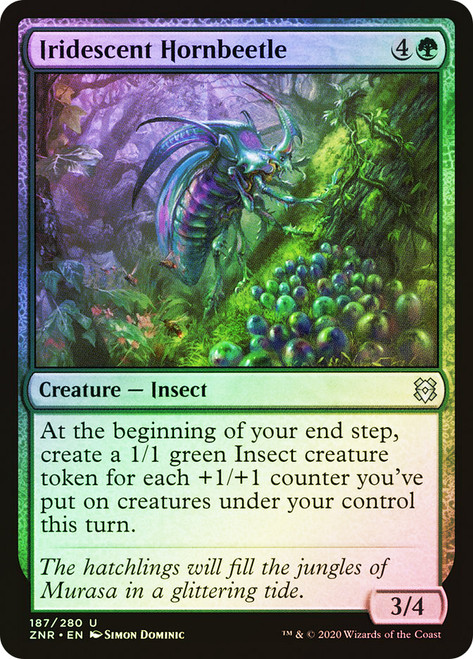 Iridescent Hornbeetle | Zendikar Rising | Star City Games
