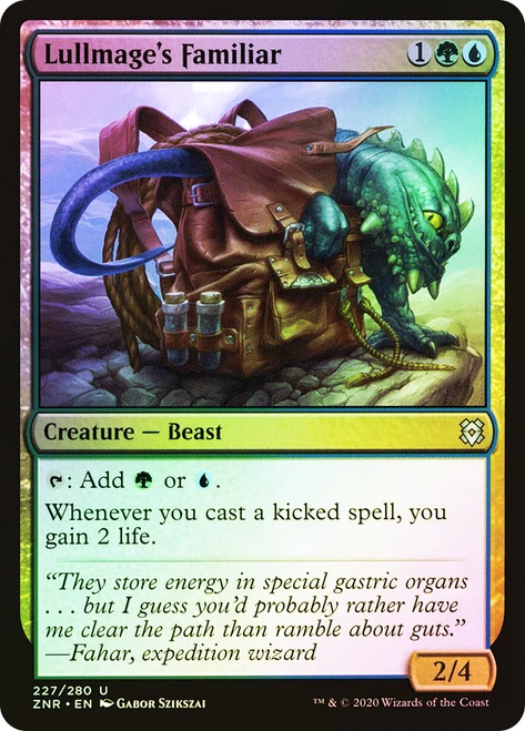 Lullmage's Familiar\nZendikar Rising\nSingle\nMagic The Gathering