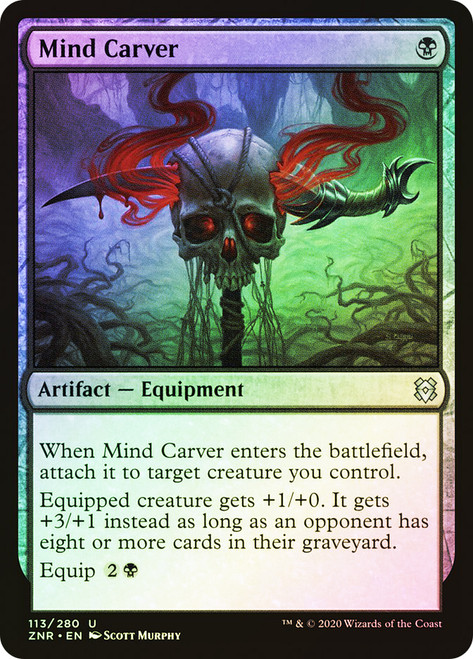 Mind Carver\nZendikar Rising\nSingle\nMagic The Gathering