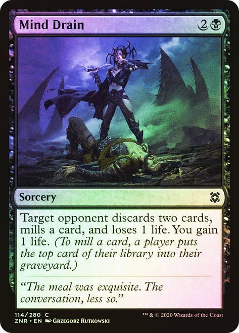 Mind Drain\nZendikar Rising\nSingle\nMagic The Gathering