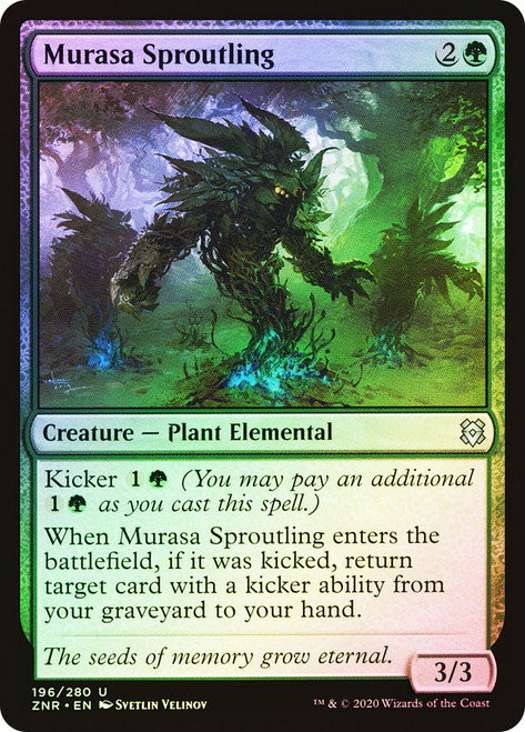 Murasa Sproutling\nZendikar Rising\nSingle\nMagic The Gathering