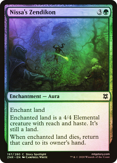 Nissa's Zendikon\nZendikar Rising\nSingle\nMagic The Gathering