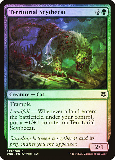 Territorial Scythecat | Foundations Jumpstart | Star City Games