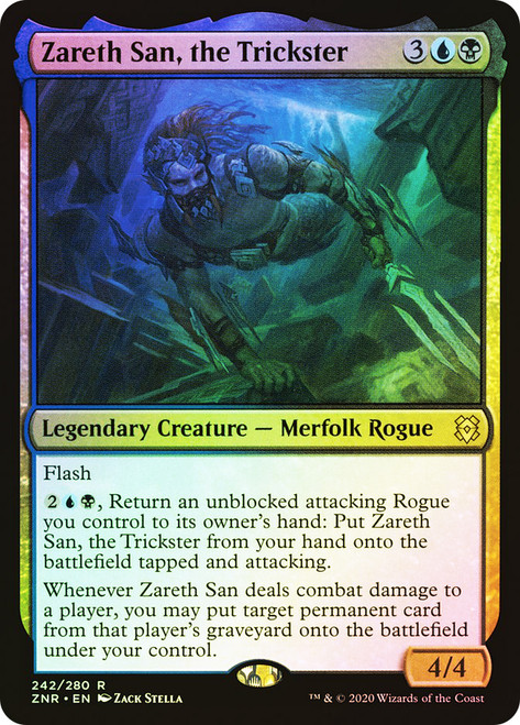 Zareth San, the Trickster\nZendikar Rising\nSingle\nMagic The Gathering
