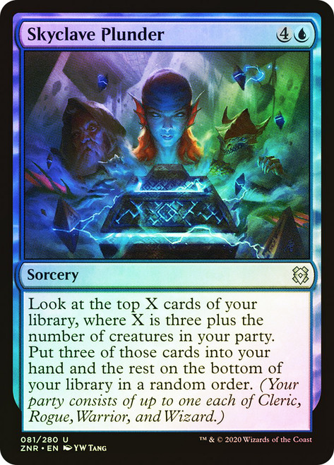 Skyclave Plunder\nZendikar Rising\nSingle\nMagic The Gathering