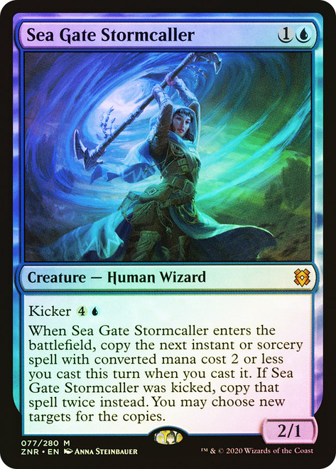 Sea Gate Stormcaller\nZendikar Rising\nSingle\nMagic The Gathering
