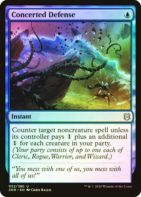 Concerted Defense | Zendikar Rising | Star City Games