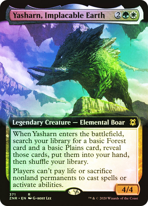 Yasharn, Implacable Earth (Extended Art) | Zendikar Rising