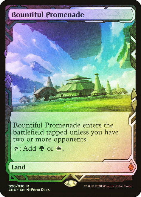 Bountiful Promenade\nZendikar Rising Expeditions\nSingle\nMagic The Gathering