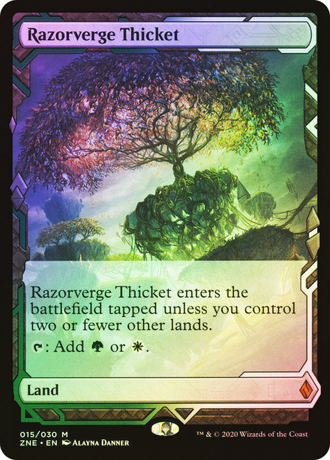 Razorverge Thicket\nZendikar Rising Expeditions\nSingle\nMagic The Gathering