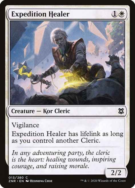 Expedition Healer\nZendikar Rising\nSingle\nMagic The Gathering