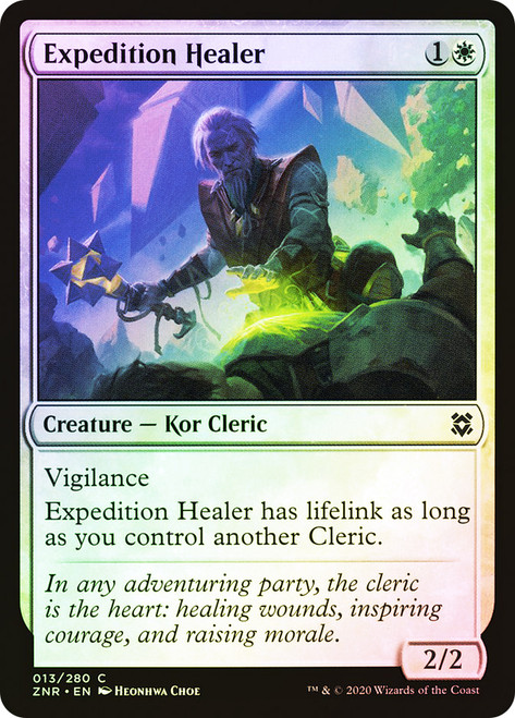 Expedition Healer\nZendikar Rising\nSingle\nMagic The Gathering