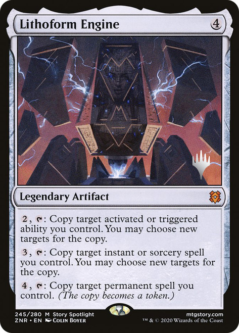 Lithoform Engine (Promo Pack) (Zendikar Rising)\nPromo: Planeswalker Stamped\nSingle\nMagic The Gathering