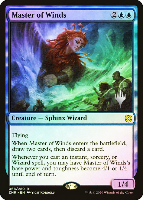 Master of Winds (Promo Pack) (Zendikar Rising) | Promo