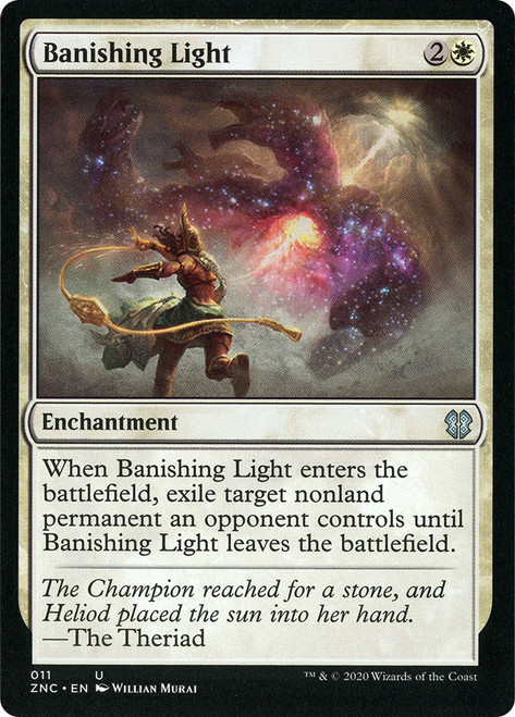Banishing Light\nZendikar Rising Commander\nSingle\nMagic The Gathering