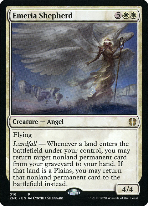 Emeria Shepherd\nZendikar Rising Commander\nSingle\nMagic The Gathering
