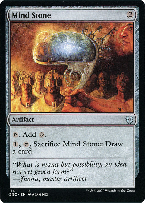 Mind Stone\nZendikar Rising Commander\nSingle\nMagic The Gathering