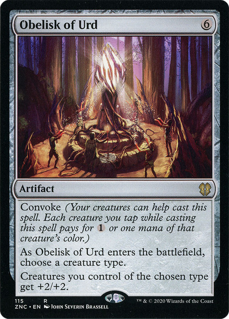 Obelisk of Urd\nZendikar Rising Commander\nSingle\nMagic The Gathering