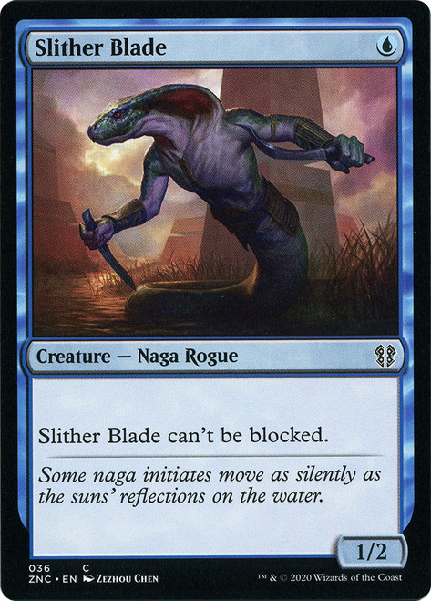 Slither Blade\nZendikar Rising Commander\nSingle\nMagic The Gathering
