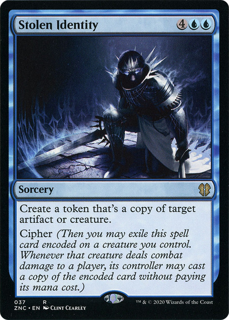 Stolen Identity\nZendikar Rising Commander\nSingle\nMagic The Gathering