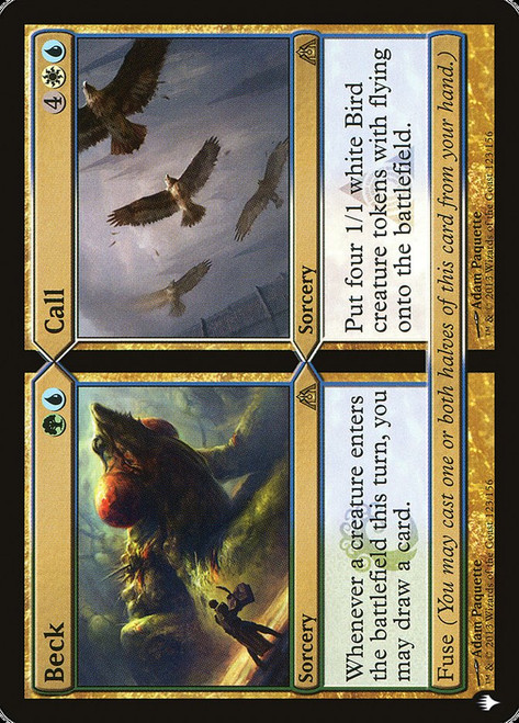 Beck // Call\nPlaneswalker Symbol Reprints\nSingle\nMagic The Gathering