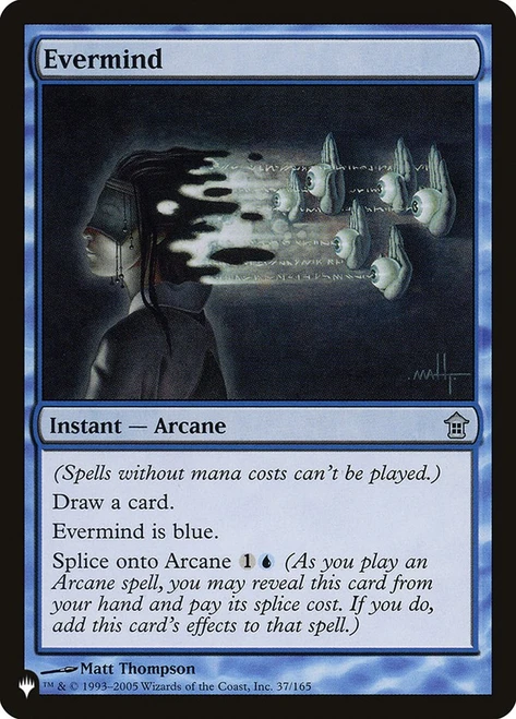 Evermind\nPlaneswalker Symbol Reprints\nSingle\nMagic The Gathering