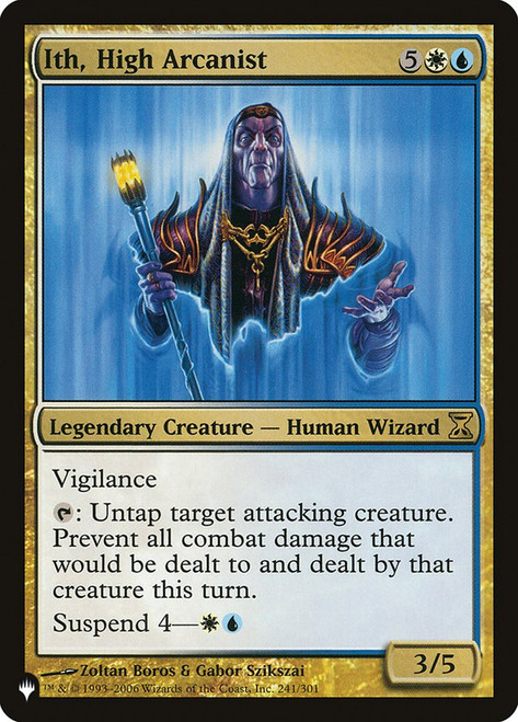 Ith, High Arcanist\nPlaneswalker Symbol Reprints\nSingle\nMagic The Gathering