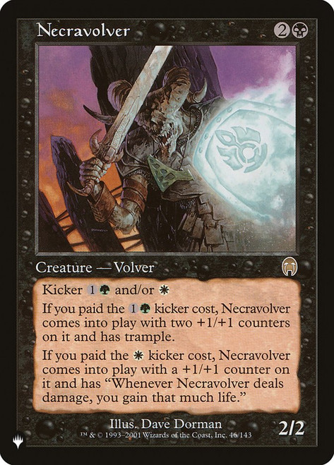 Necravolver\nPlaneswalker Symbol Reprints\nSingle\nMagic The Gathering