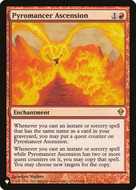 Pyromancer Ascension\nPlaneswalker Symbol Reprints\nSingle\nMagic The Gathering