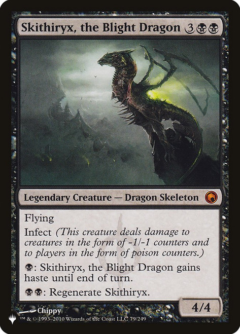 Skithiryx, the Blight Dragon\nPlaneswalker Symbol Reprints\nSingle\nMagic The Gathering