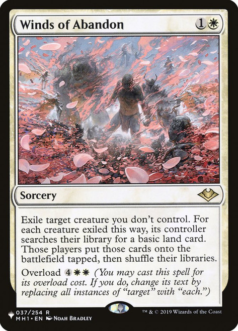 Winds of Abandon\nPlaneswalker Symbol Reprints\nSingle\nMagic The Gathering